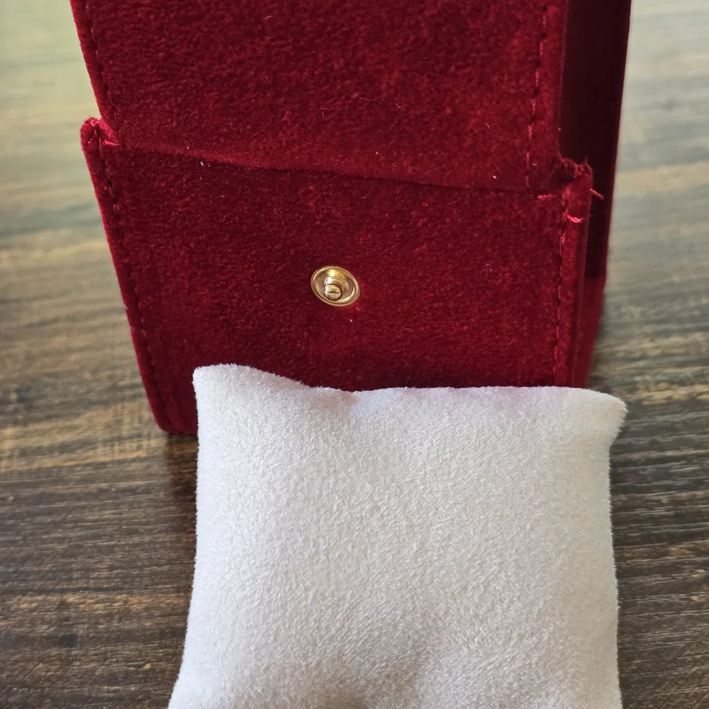 Cartier Red Velvet Jewelry Box - Picture 2 of 8